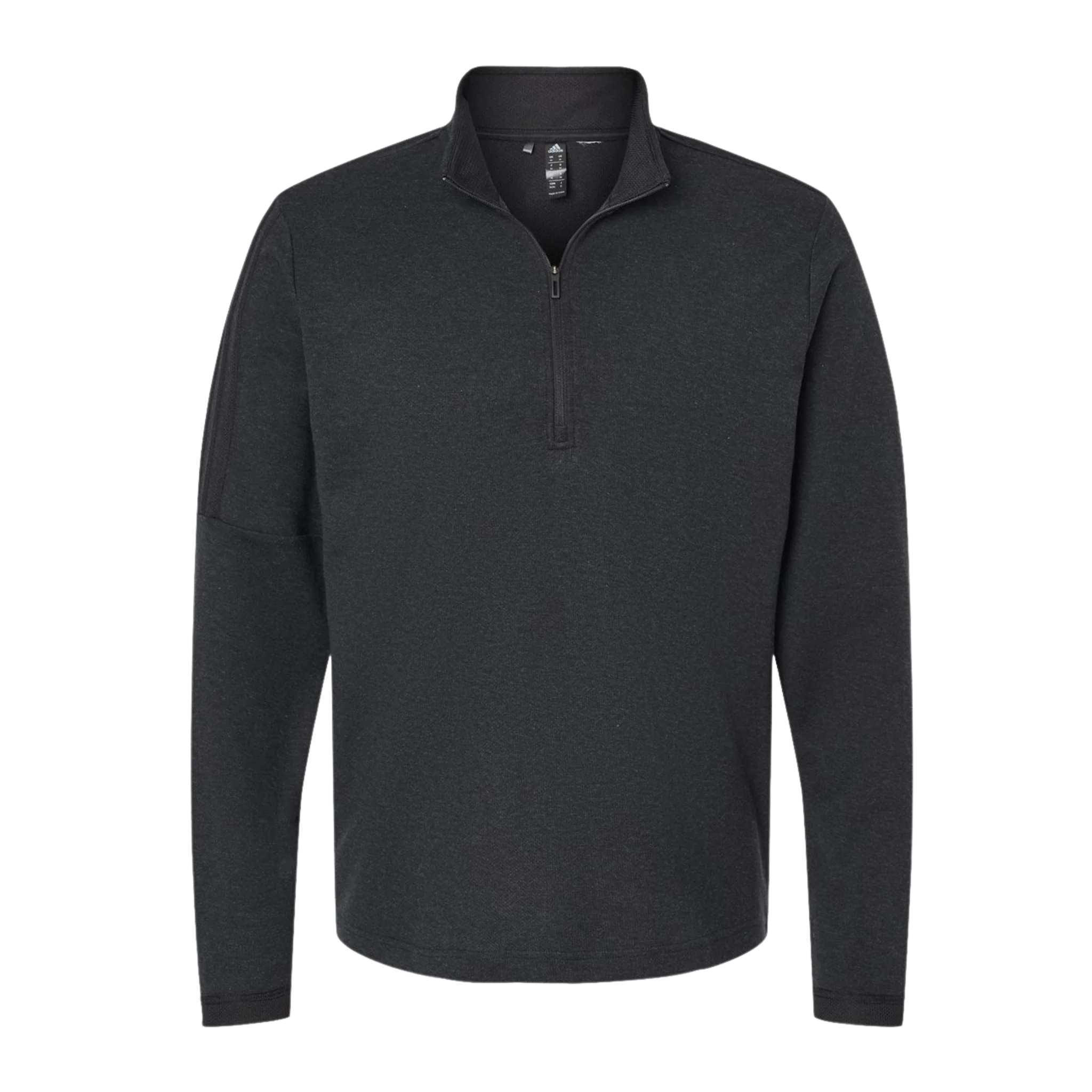3-Striped Heathered Quarter-Zip - Image 5