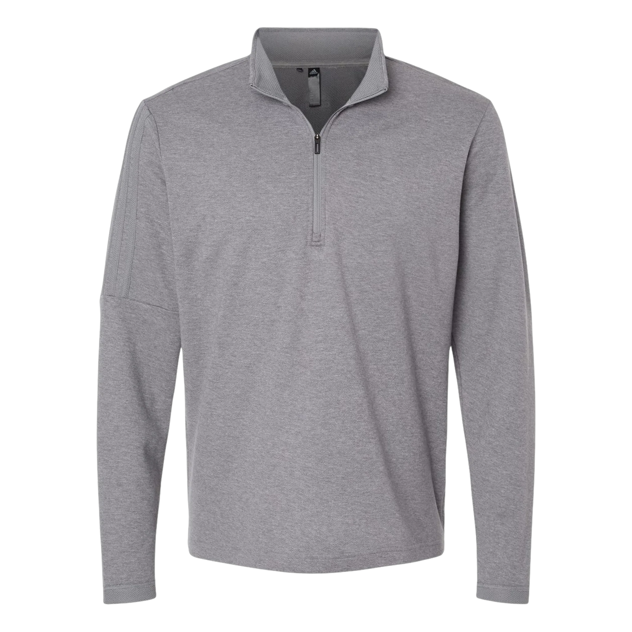 3-Striped Heathered Quarter-Zip - Image 6
