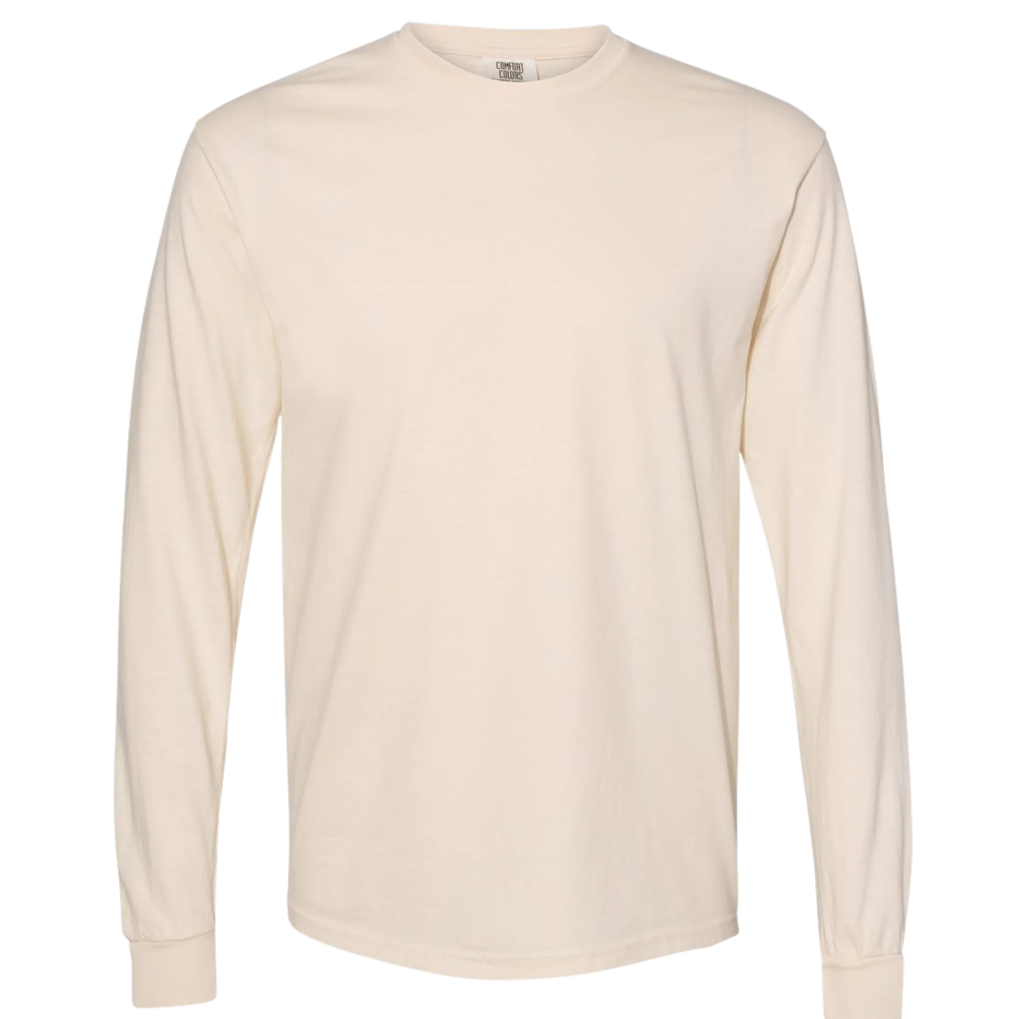 Garment-Dyed Heavyweight Long Sleeve T-Shirt - Image 3