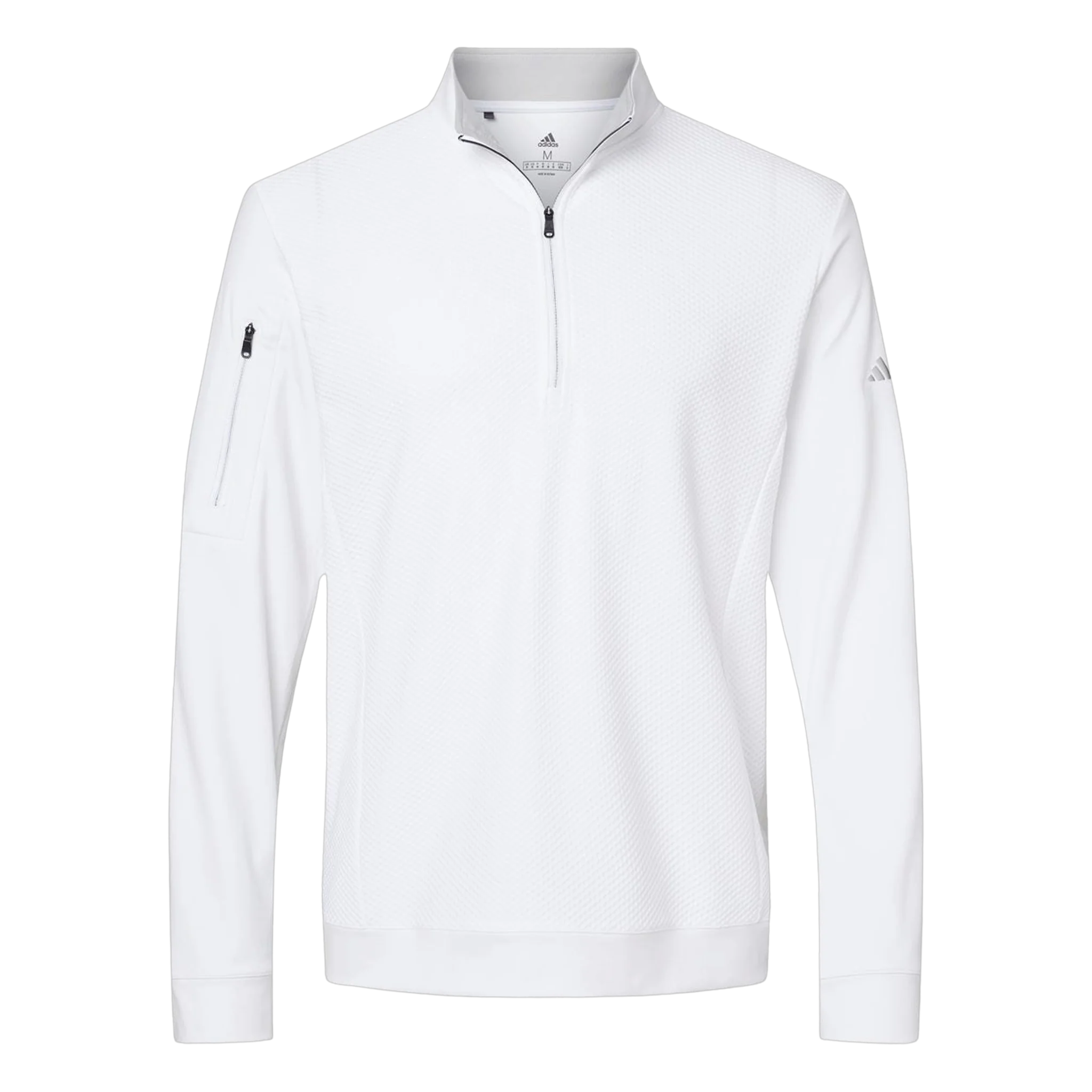 Performance Textured Quarter-Zip Pullover